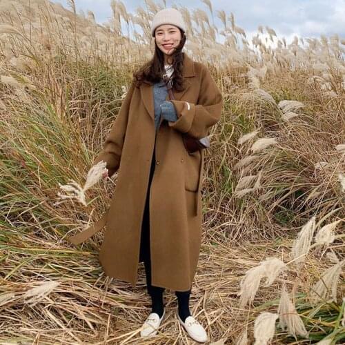 Женские пальто с воротником Johnature China At AliExpress