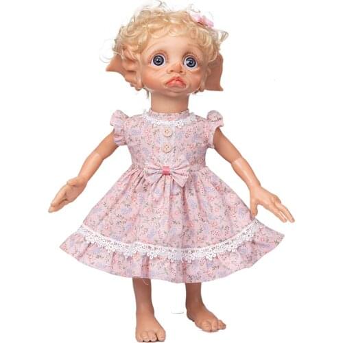 17inch Bebe Reborn Fariy Elf Reborn Baby Doll Girl Doll High quality Handmade Doll Sweet Baby Collectible Art Doll