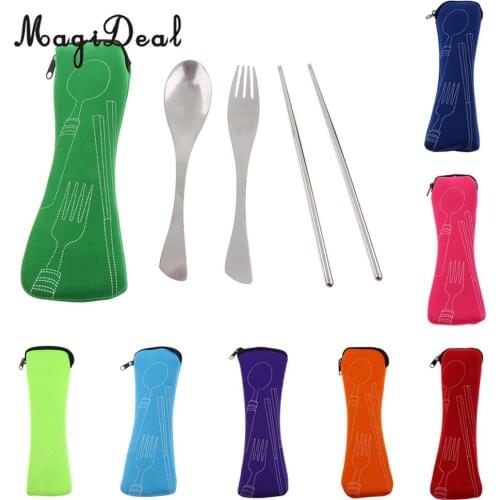 MagiDeal Travel Utensils Sets China