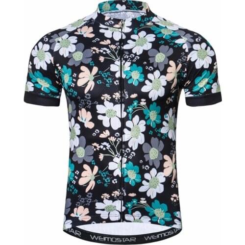 Road cycling jersey youth Short sleeve Mens mountain Bike jersey clothing MTB Top 2018 Ropa Ciclismo Maillot Racing shirts red