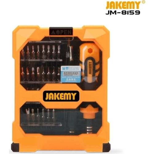 AKEMY JM-8160 33 in 1 JM-8159 34 in 1 Multi-functional DIY repair tool precision screwdriver socket set for electronics repair