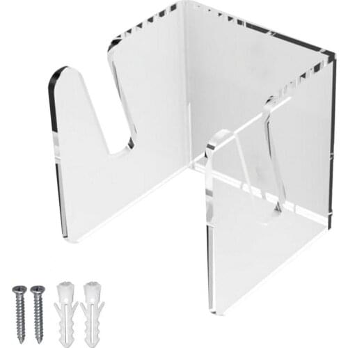 Wall-Mounted Skateboard Rack Displaying Acrylic Sliding Plate Bracket Display Stand for Longboard Skateboards Hardware Accessori