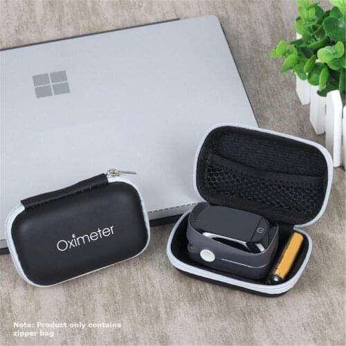 EVA Neutral Oximeter Zipper Bag Storage Bag Oximeter Storage Box Oximeter Cover Kit Bag Protection Bag