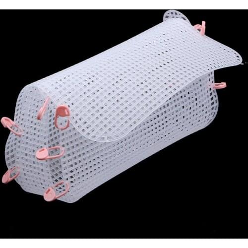 New Weaving Plastic Mesh Sheet Auxiliary Knitting Chenille Gold Velvet DIY Bag Accessories Easy Knit Helper Hyuna bag