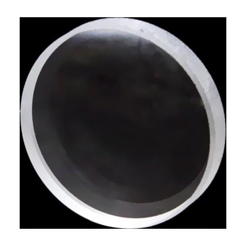 Plano-convex lens Calcium fluoride material Pure white glass High-precision focusing material D25.4mm