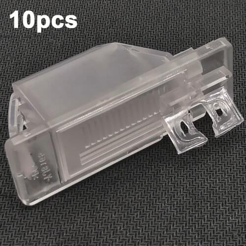 YIFOUM 10pcs Car Rear View Backup Camera Bracket For Nissan Dualis Sunny X-Trail Qashqai Almera Versa Sylphy Cefiro Sentra NV200