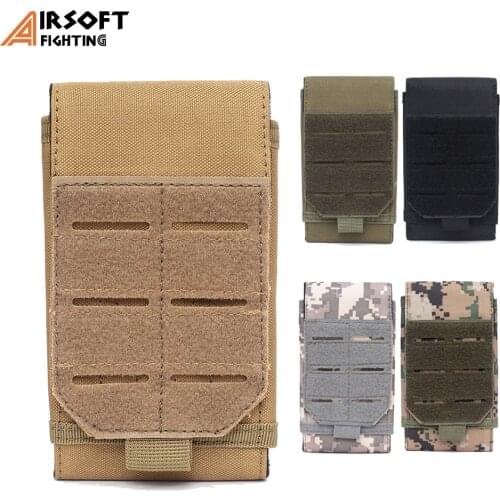 Tactical Molle EDC Pouch 1000D Outdoor Tool Accessories Waist Bag Phone Pouch Case Outdoor Hunting Gear Utility Bag