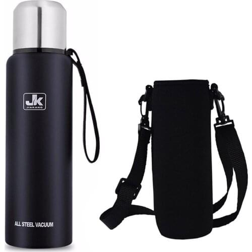 Double Wall Insulated Thermoses Bottle Stainless Steel Thermos Cup Outdoor Thermos Bottle Kettle Cup Military Vacuum Bottle