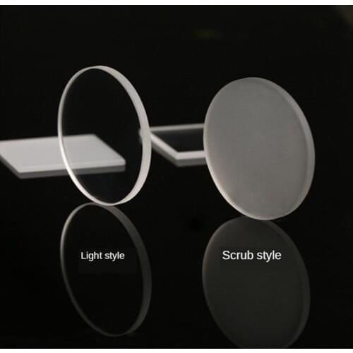 Ultra-white tempered cnc laser waterjet open countersunk hole center hole square round shaped hole ground glass