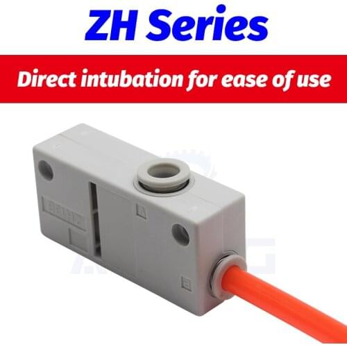 Smc type Direct intubation Vacuum Ejector Box Type Built-in Silencer Body Ported ZH05BS-06-06 ZH13BS-08-10 ZH10BL-06-06