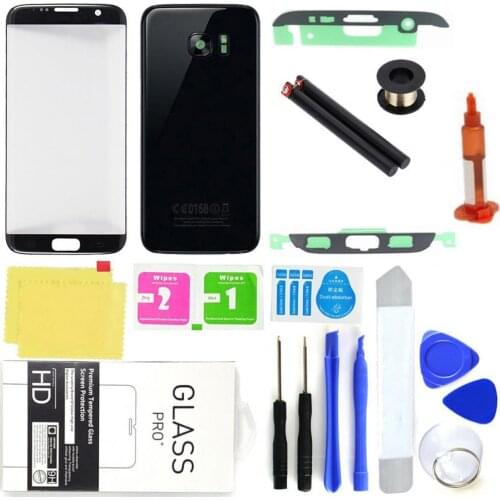 Outer Front Glass Phone Back Cover Replacement Rool for Samsung Galaxy S7 Edge Touch Screen Phone Repair Tools