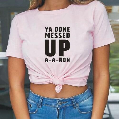 Women T-shirt Cotton Tops Summer New Fashion Short Sleeve Funny Street Tee Shirt White Black T Shirt