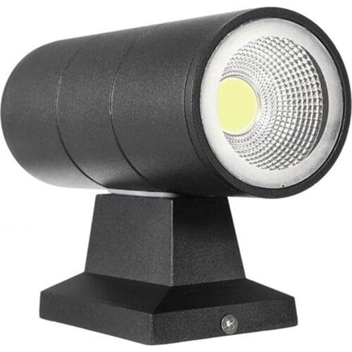 10W 20W COB Up Down Dual-Head outdoor Led wall light AC85-265V Corrido lamp Cylinder Indoor balcony fixture Waterproof IP65