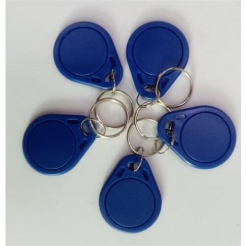 100pcs/lot 125KHz EM4305 blank ABS key fobs 18000-2 colorful customized design