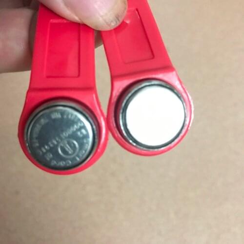 1000pcs TM1990A Dallas DS1990A DS1990 F5 iButton I-Button Electronic Key IB tag Cards Fobs Black Handle IB TAG