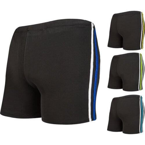 2021 New Fashion Solid Color Mens Boxer Plus Size Swimming Trunks, Mens Slim Shorts, Hot Spring Mens Swimwear