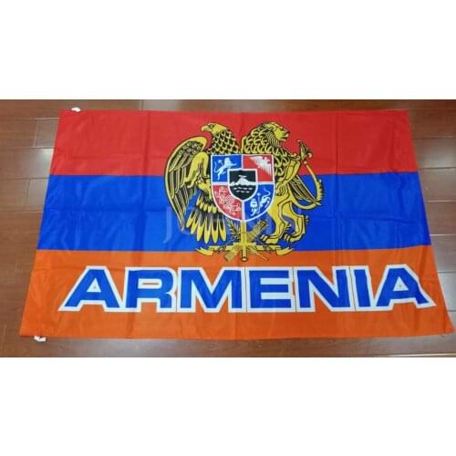 90x135cm armenia national emblem flag