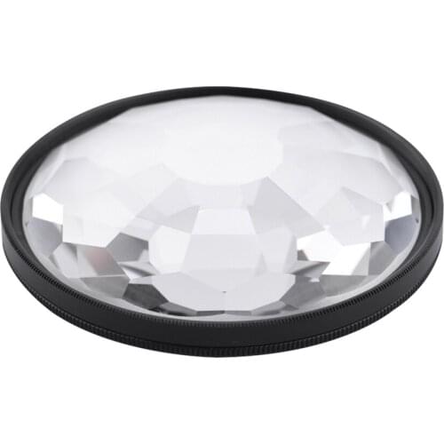 77mm SLR Accessories Prism Glass Filter Variable Number Camera Kaleidoscope Prism Filter Subjects Colorful for EWB8840 1