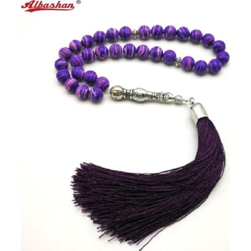 Misbaha Turquois Tasbih Hand beads prayer beads 8mm 10mm 12mm Diameter beads stone Rosary