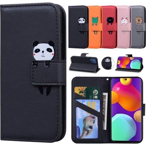 2021 Cartoon Phone Case For Samsung Galaxy A01 A11 A21 A21S A31 A41 A51 A71 5G A81 A30 A50 Wallet Flip Leather Card Slot Book Co