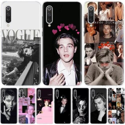 Leonardo Dicaprio Young Phone Case for Xiaomi Redmi Note 10 9S 9 8T 9 8 7 7A 8A 9A 9C 6A 6 S2 K20 S30 Pro Fashion Cover Capa