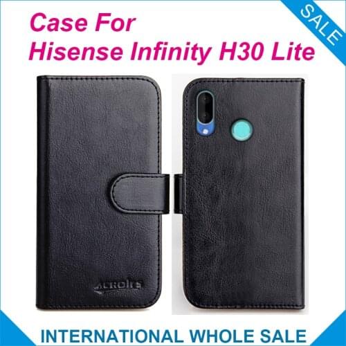 Hisense Infinity H30 Lite Case 6 Colors Flip Slots Leather Wallet Cases For Infinity H30 Lite Cover Slots Phone Bag Credit Card