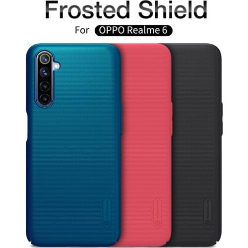 Realme 6 Case 6.5 inch NILLKIN Frosted Shield PC Matte Hard Phone Back Cover For Realme 6s Realme6 RMX2001 Protection Case