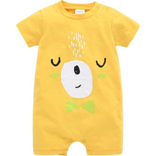 Infant Boys Girls rompers Cute Newborn Baby Girl Clothes Jumpsuit 100% Cotton Unicorn Overalls bebe fille Newborn Baby Onesie