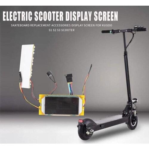 Electric Scooter ABS Screen Display Panel Skateboard Replacement Accessories for Kugoo S1 S2 S3