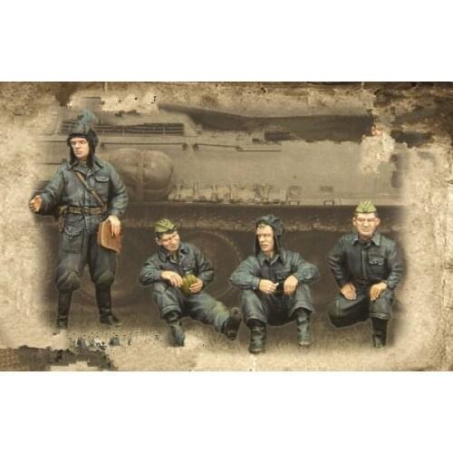 1/35 Resin Figure Model Kit Unassambled Unpainted 00836