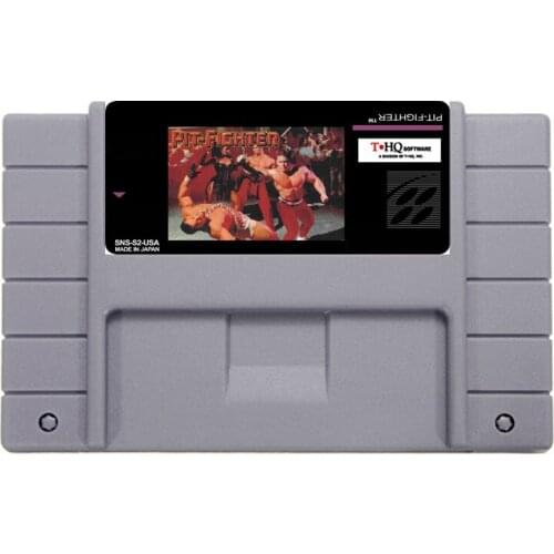 Hot Selling 16bit 46pin Super Game Card - Pit Fighter