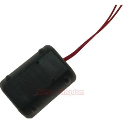 35mm*47mm DC 3V-5V Micro Vibrator Electric Vibration Motor Black Case Cover Plastic Housing for Massage Cushion