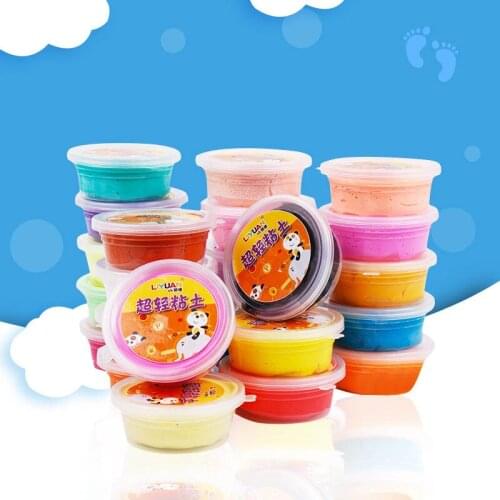 24 Color Accessories Soft Clay Or 36 Color Clay Clay ChildrenS Puzzle Air Drying Polymer Plasticine Safe Colorful Clay Gift