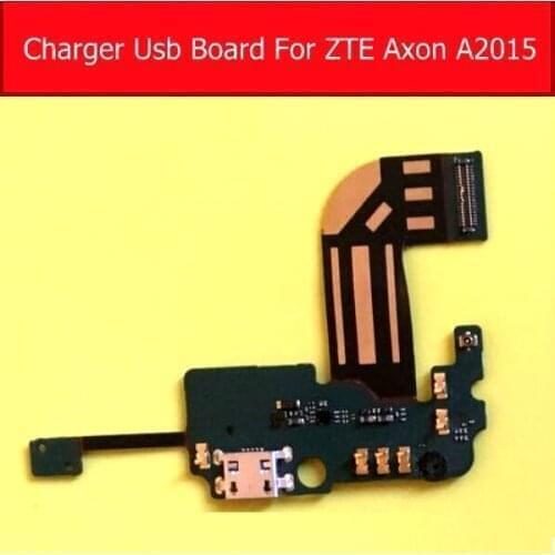 USB Charger Board For ZTE AXON Elife A2015 Usb Charging Jack Dock Connector mainboard Flex Ribbon module Replacement Repair