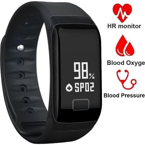 F1 Smart Fitness Bracelet waterproof Smart Band Blood Pressure Heart Rate Monitor Clock Electronic Health Wristband for men