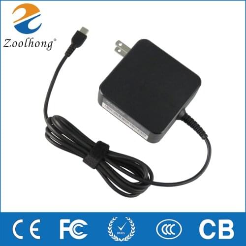 45W 65W 20V 3.25A USB Type C PD Charger USB C Power Laptop Adapter for Macbook Pro 12 13 Huawei Matebook HP DELL ASUS Lenovo