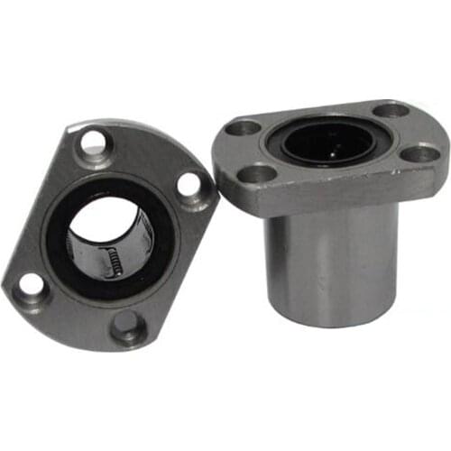 8pcs/lot LMH6UU LMH8UU LMH10UU LMH16UU LMH20UU 6mm 8mm 10mm 16mm 20mm flange linear bearing CNC Linear Bush LMH10