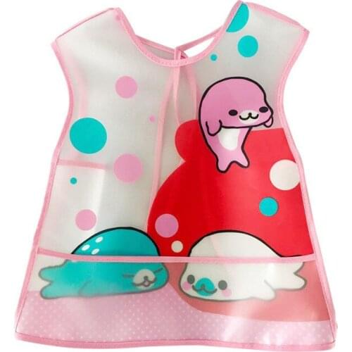 Cartoon Baby Bib Waterproof Newborn Big Headscarf Feeding Baby Snoring Cloth Girl Boy Saliva Towel Printing Bib Apron