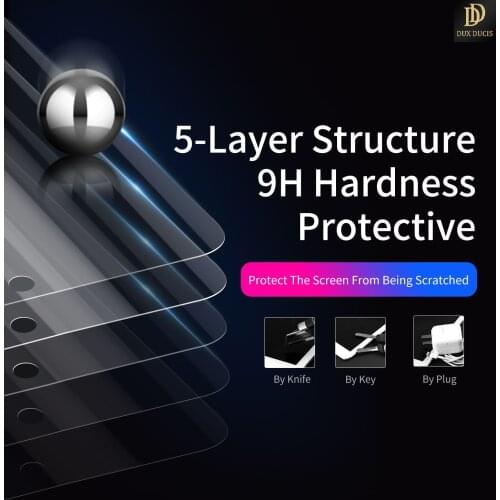 For iPad Pro 10.5 / iPad Air 3 2019 Tablet ALL-Screen HD Clear Tempered Glass Film DUX DUCIS Screen Protector
