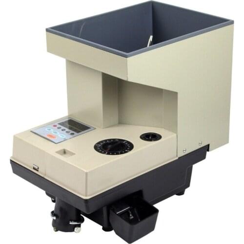 Electronic Automatic Coin Sorter Money Counter 110v/220v Coin Counting Machine CS-400 Counting Range 1-999 Pieces XH