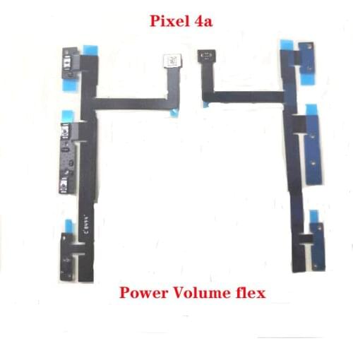 For Google Pixel 4a Power Button On / Off & Volume Button Up / Down Flex Cable
