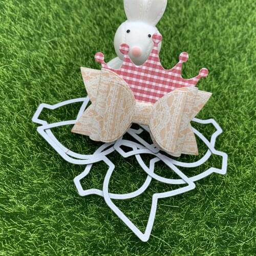 Crown Bowknot Metal Cutting Dies Stencils For DIY Scrapbooking Decorative Embossing Handcraft Die Cutting Template