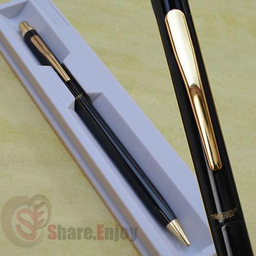 MECHANICAL PENCIL 0.5MM CROCODILE BLACK & GOLDEN HIGH QUALITY