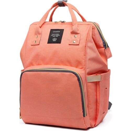 Fashion Maternity Mummy Bag Large Capacity Womens Fashion Bag Travel Backpack for Baby Care Nursing Bag Nappy Storage Bag