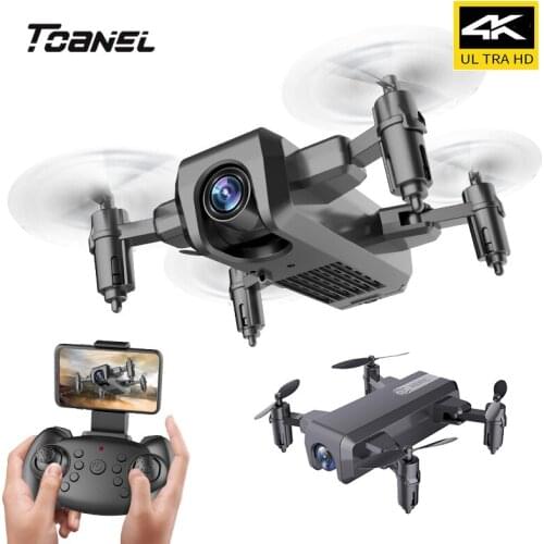 NEW RC Helicopter H2 Drone 4K HD RC Quadcopter WiFi FPV Fixed Height Remote Control Dron Long Battery Life Drones Toys Gifts