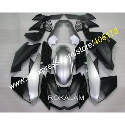 For Kawasaki Z1000 2010 2011 2012 2013 Z-1000 10 11 12 13 Z 1000 Black Silver Motorbike Fairing (Injection Molding)