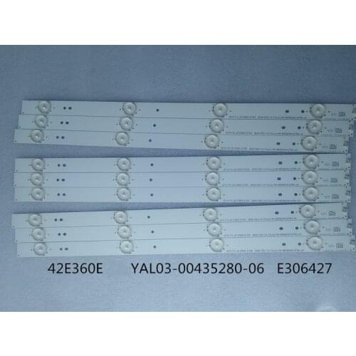 Skyworth 42E360E light bar HY-YAL03-00435280-06 screen RDL420FY(QD0-303) E306427 Shineon 2D01327 Rev.C YAL03-00435280-06