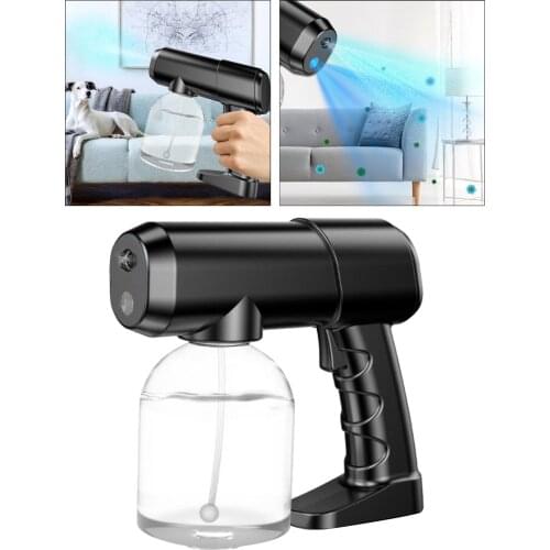 Disinfection Blue Light Nano Spray Gun Household Disinfection Blue Light Nano Sprayer for Office Home Vehicle
