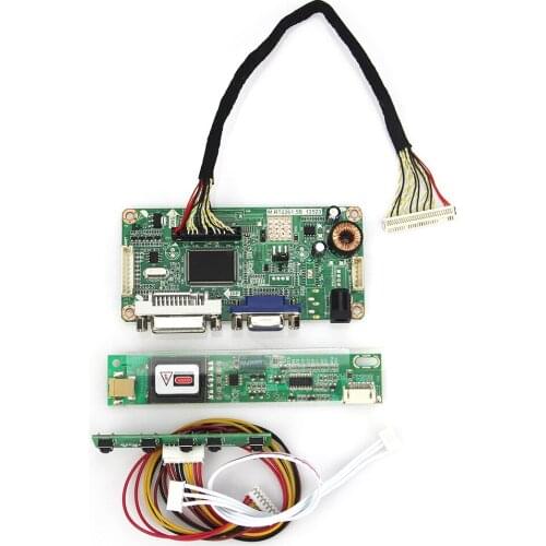 Controller Driver Board VGA+DVI For LP154WX4-TLC8 M.RT2261 LCD/LED 1280x800 LVDS Monitor Reuse Laptop
