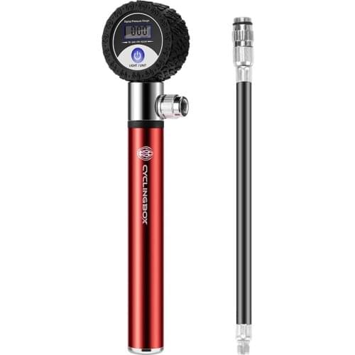 New Cycling Mini Bicycle Pump Aluminum Alloy Cycling Hand Air Pump Ball Tire Inflator MTB Bike Pump